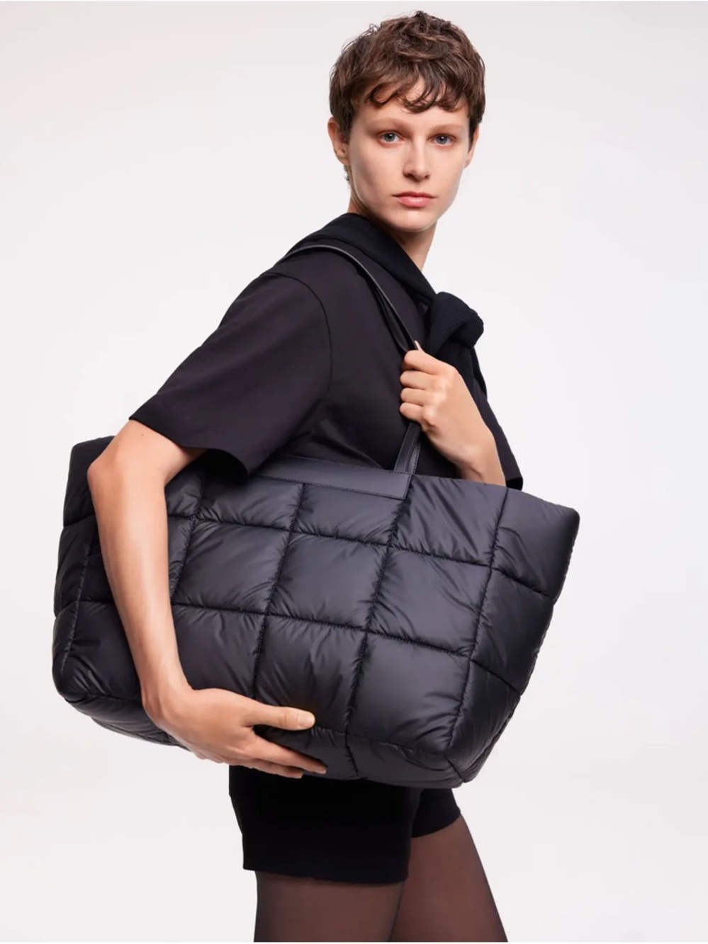 PORTER MARCHÉ LARGE MATT BLACK - Picture 3 of 7